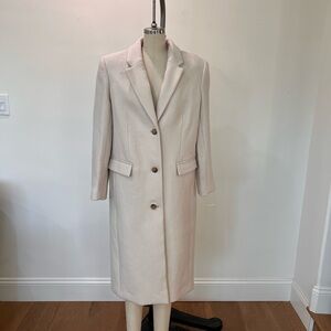 J. Crew Light Beige Trench Coat